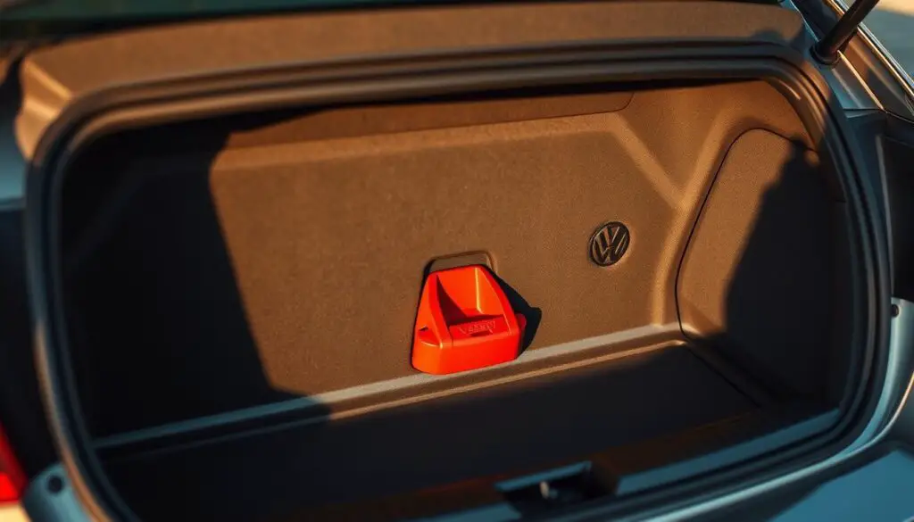VW trunk emergency open