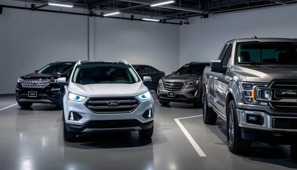 Various Ford models featuring Active Park Assist technology Various Ford models featuring Active Park Assist technology