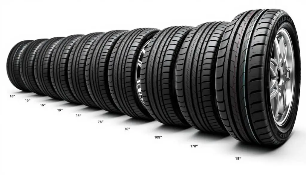 Various sizes of the Falken Sincera SN250 A/S tire lineup Various sizes of the Falken Sincera SN250 A/S tire lineup