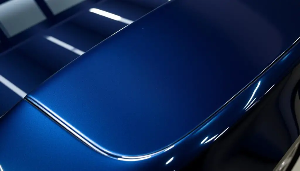 Well-maintained car with protected paint showing resistance to gasoline damage car paint issues