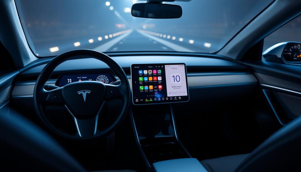 iPhone Tesla integration