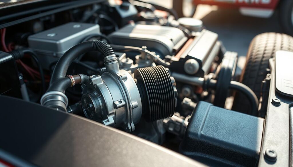 AC compressor and engine load