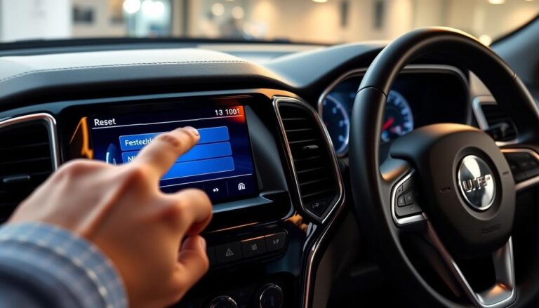 How to Reset Jeep Grand Cherokee Screen