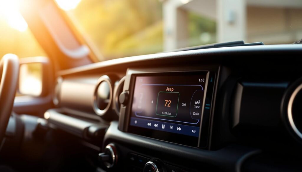 Jeep Wrangler radio system