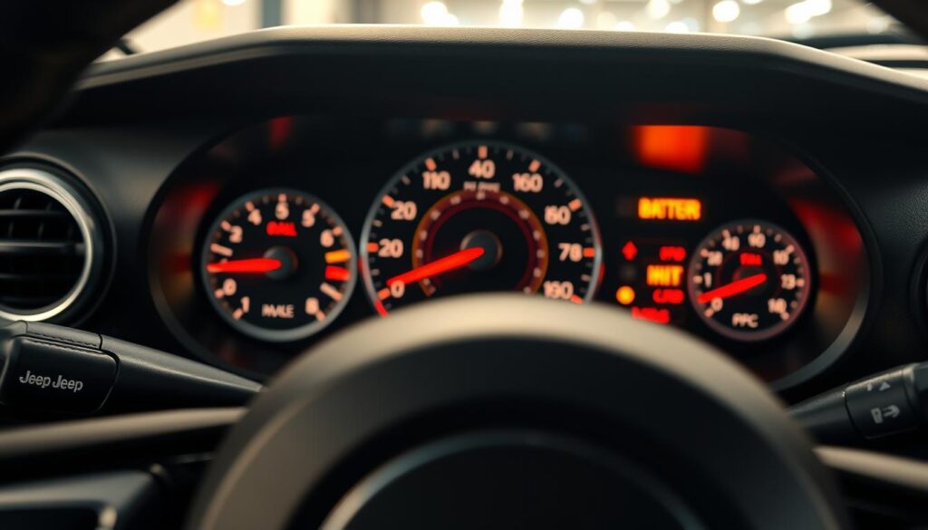 Jeep dashboard warning lights