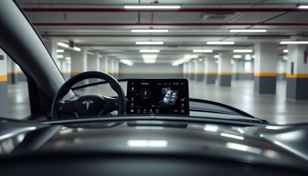 Tesla Model Y Park Assist Tesla Model Y Park Assist
