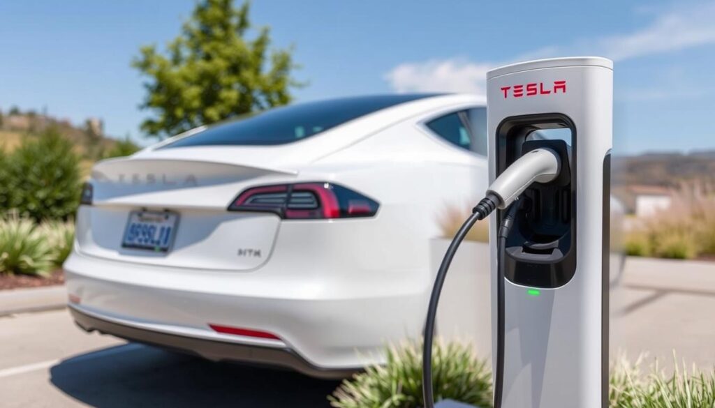 Tesla charging with Blink adapter