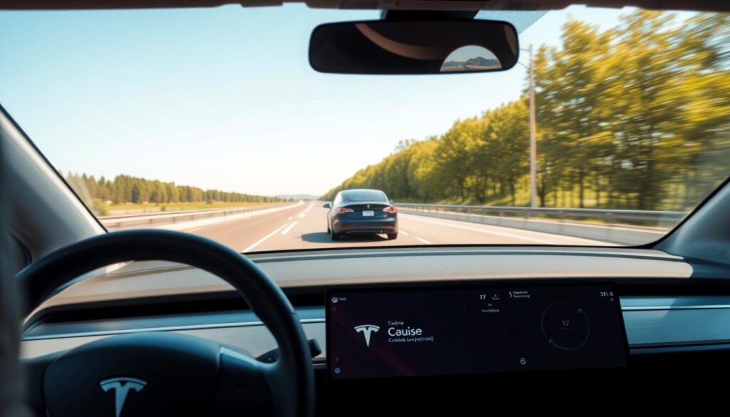 Tesla cruise control benefits