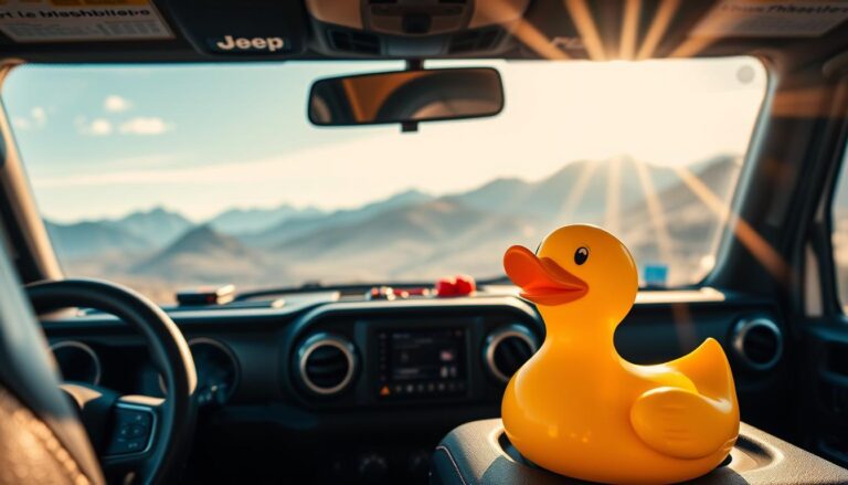 Why Rubber Ducks on Jeep Dashboards