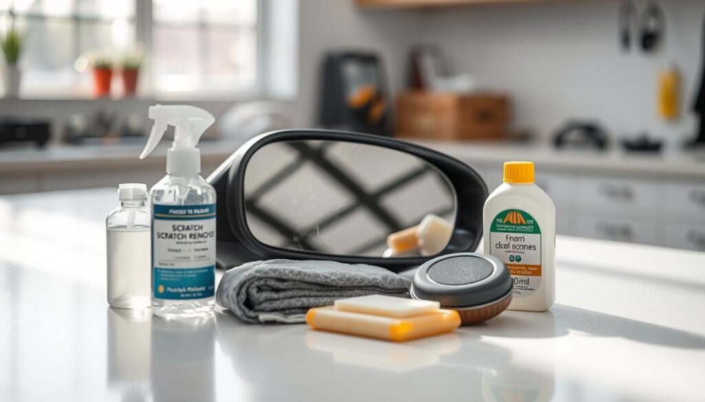 car side mirror scratch removal products