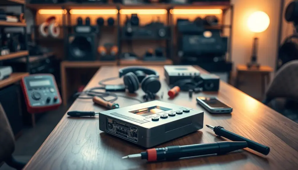 cassette player testing cassette player testing