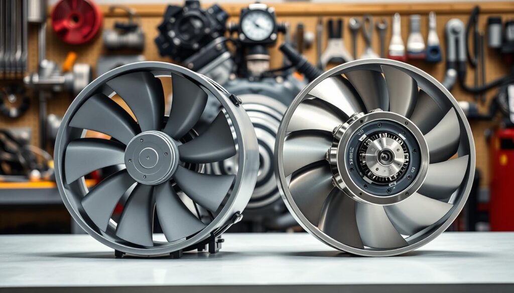 engine cooling fan comparison