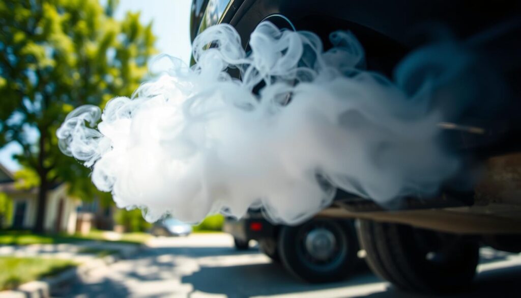 exhaust smoke