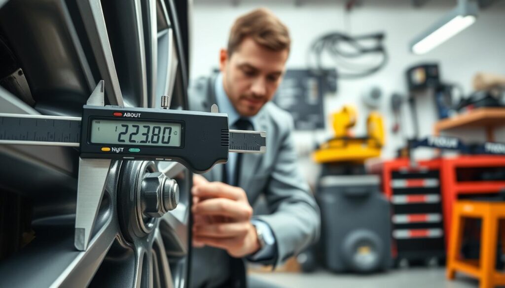 wheel offset measurement wheel offset measurement