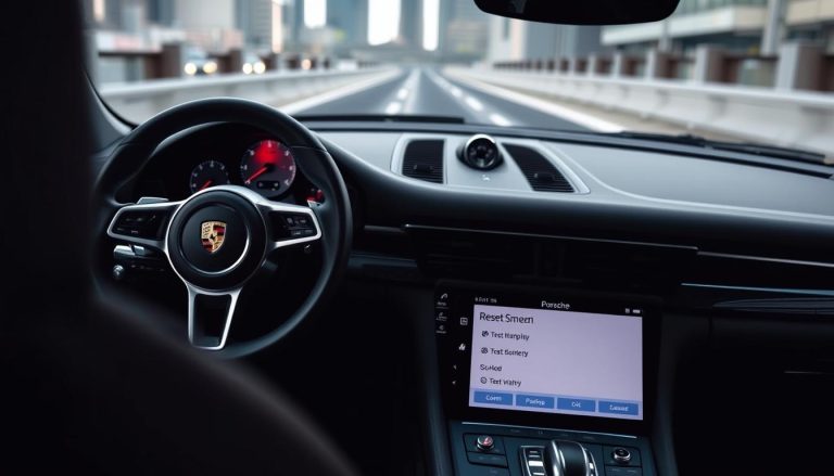 How to Reset Your Porsche’s Infotainment Screen?
