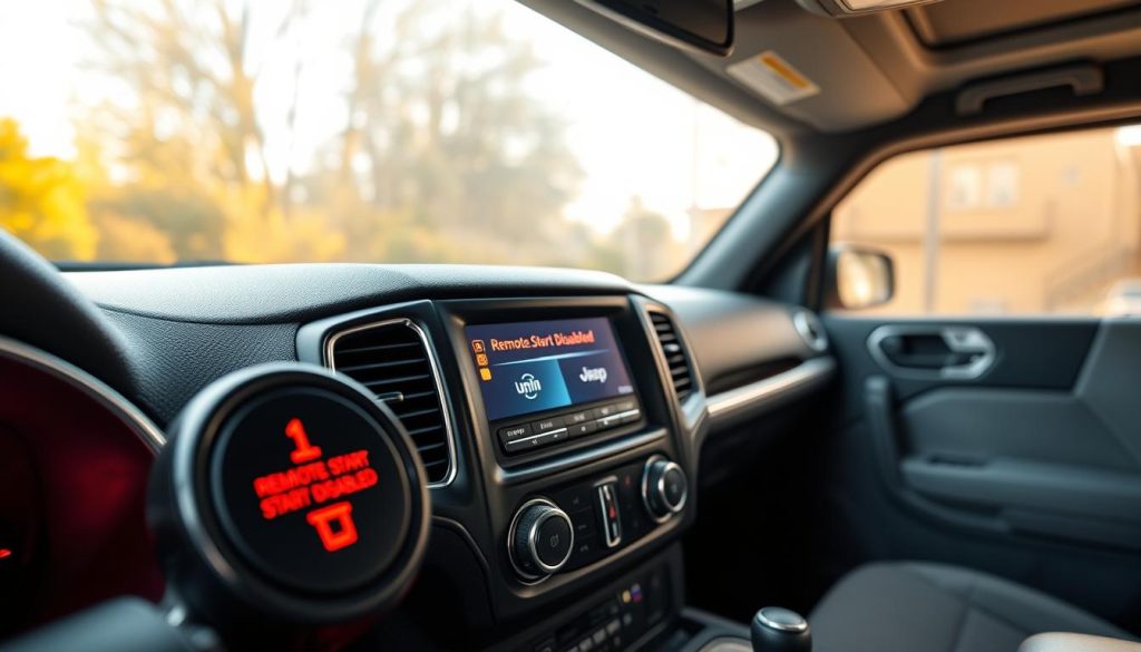 Jeep Remote Start Disabled