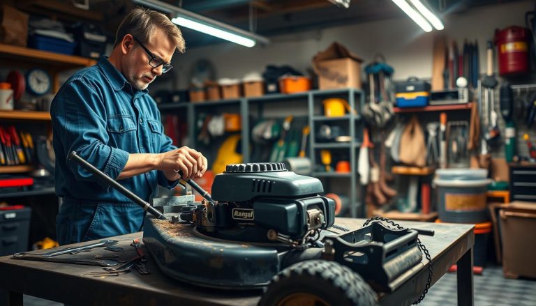 Lawn Mower Backfires and Will Not Start