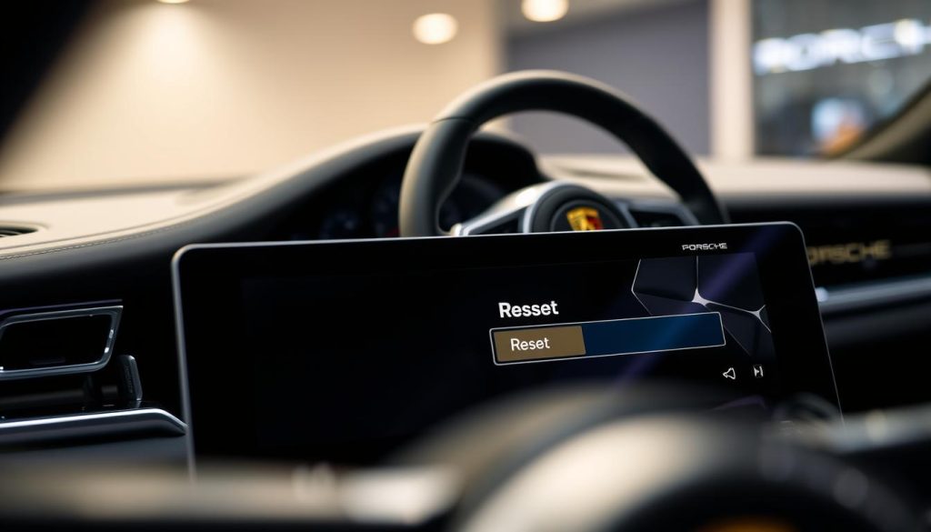 Porsche infotainment reset