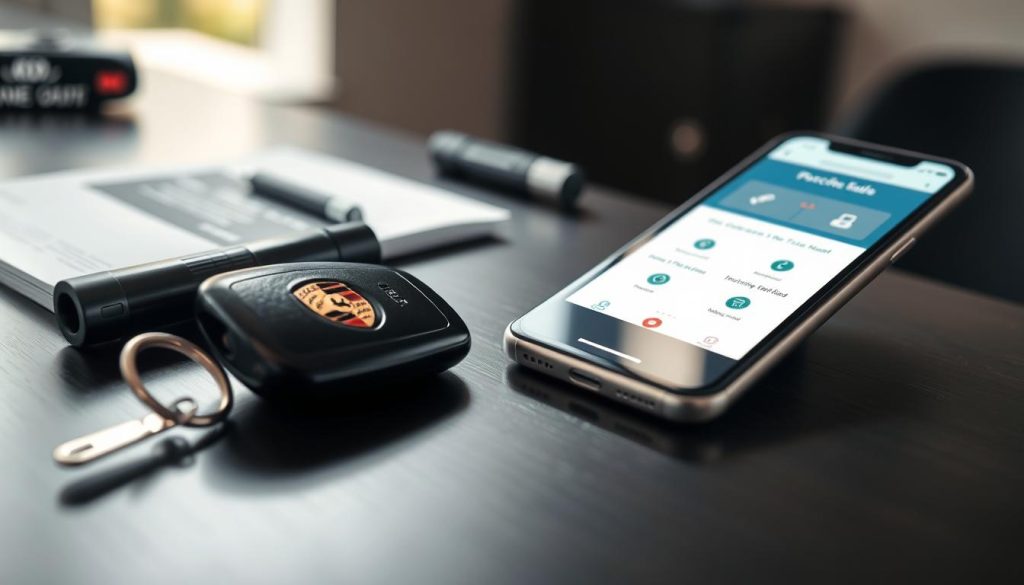 Porsche key fob compatibility check