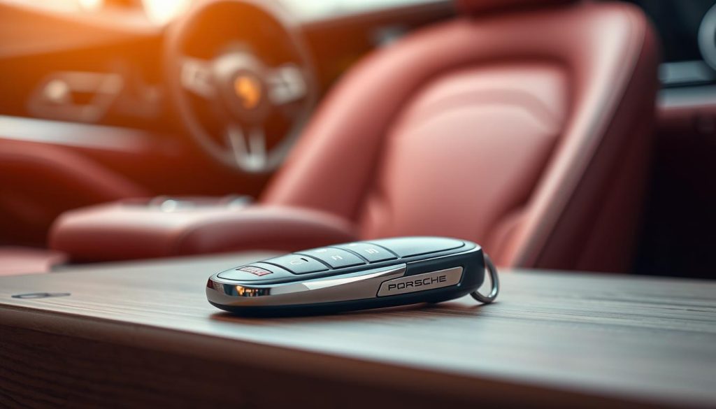 Porsche key fob technology