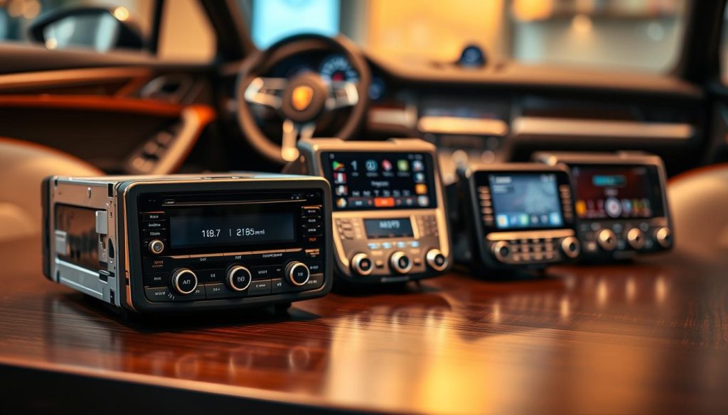 Porsche radio models