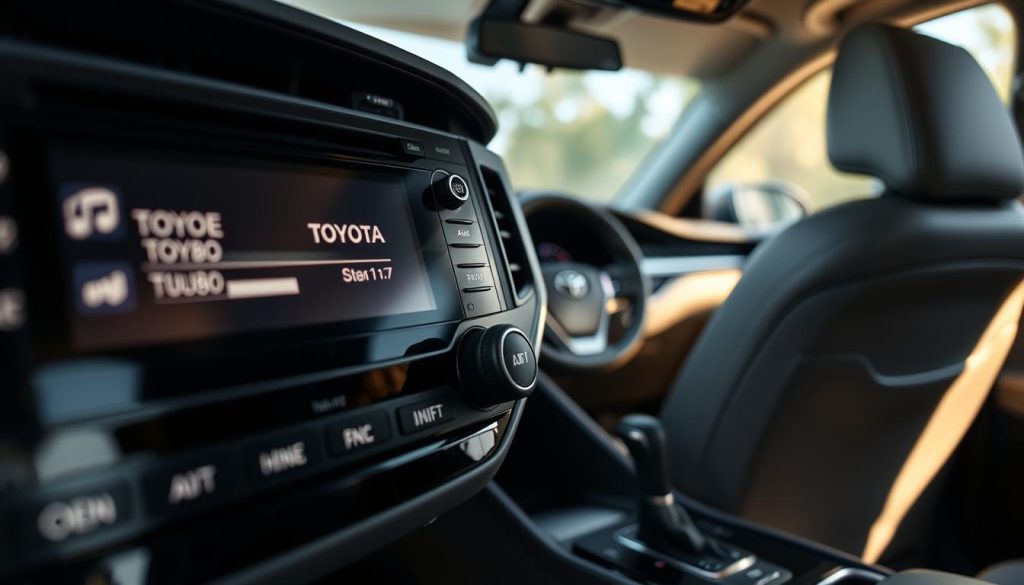 Toyota audio system
