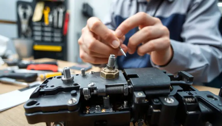 How to fix a stuck door lock on my Toyota?