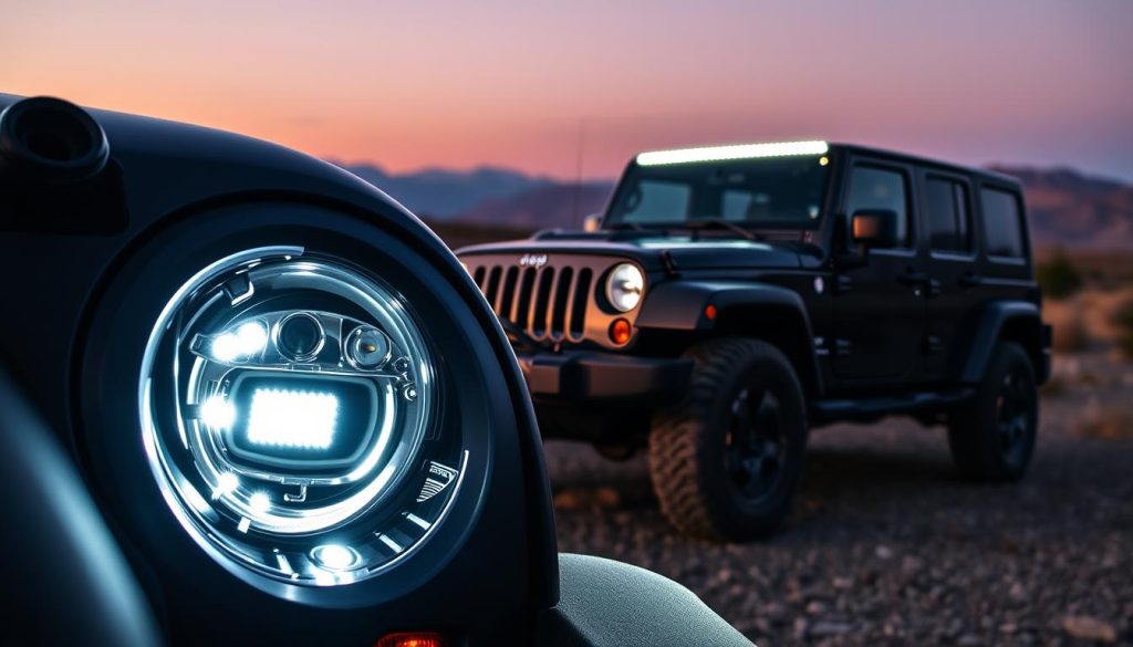 LED Headlights for Jeep Wrangler JK