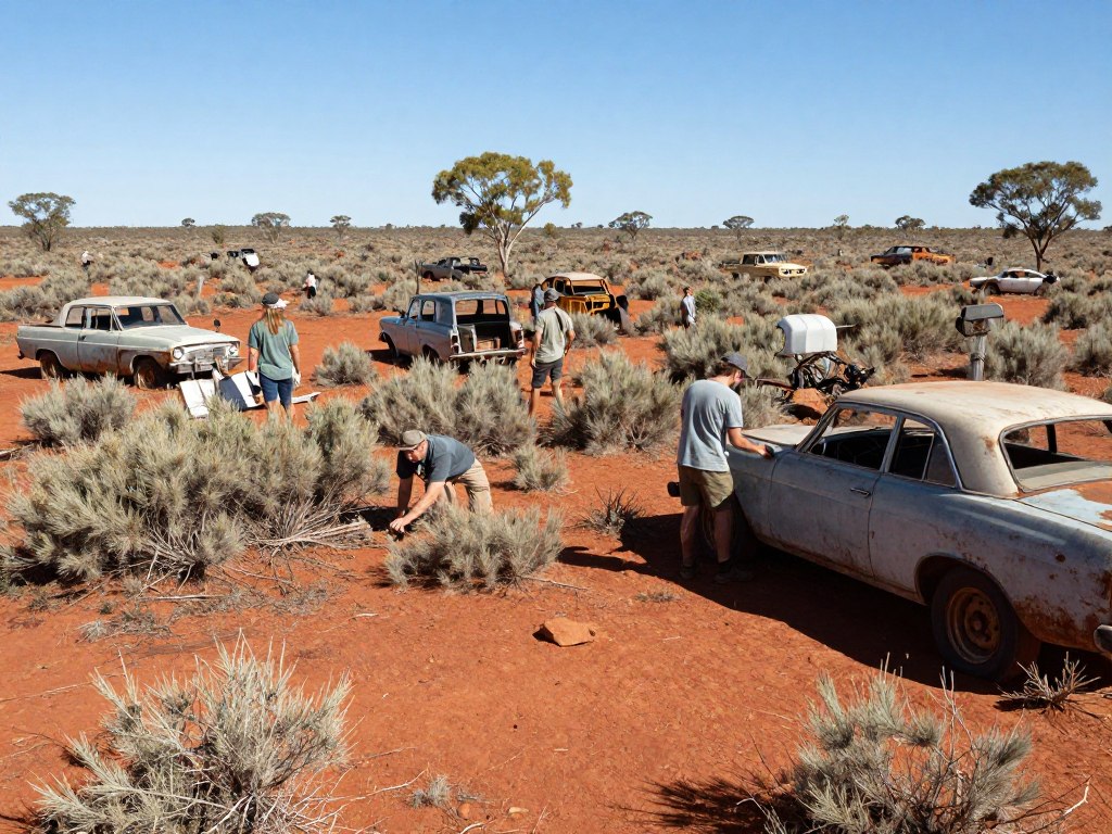 Outback Car Hunters searching for abandoned classics in the Australian outback