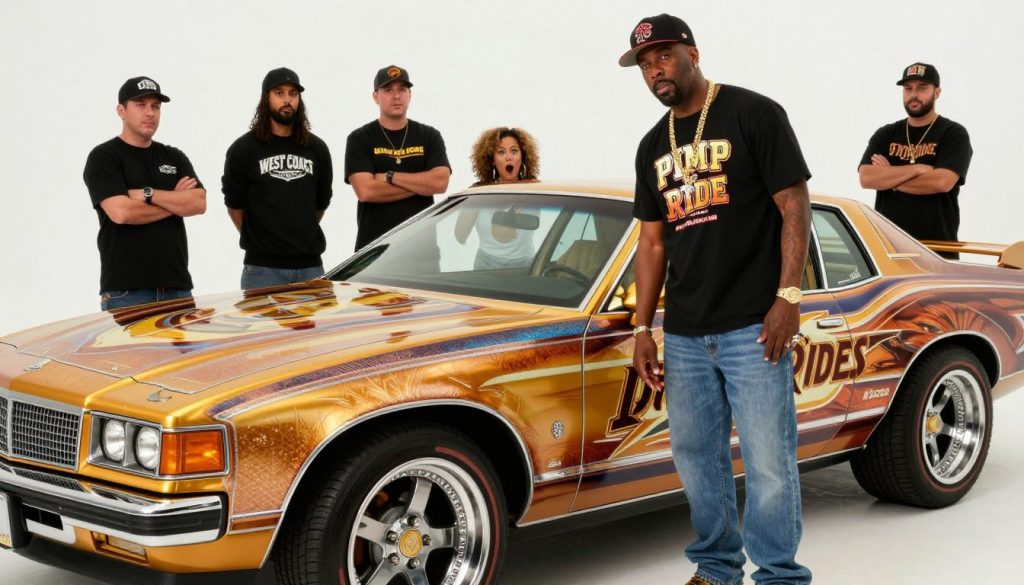 Pimp My Ride host Xzibit revealing an extreme car makeover