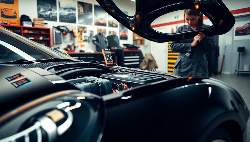 Porsche battery check Porsche battery check