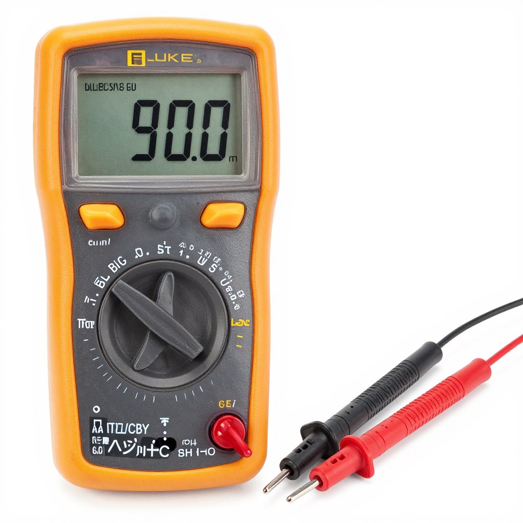 Professional automotive multimeter for electrical diagnostics
