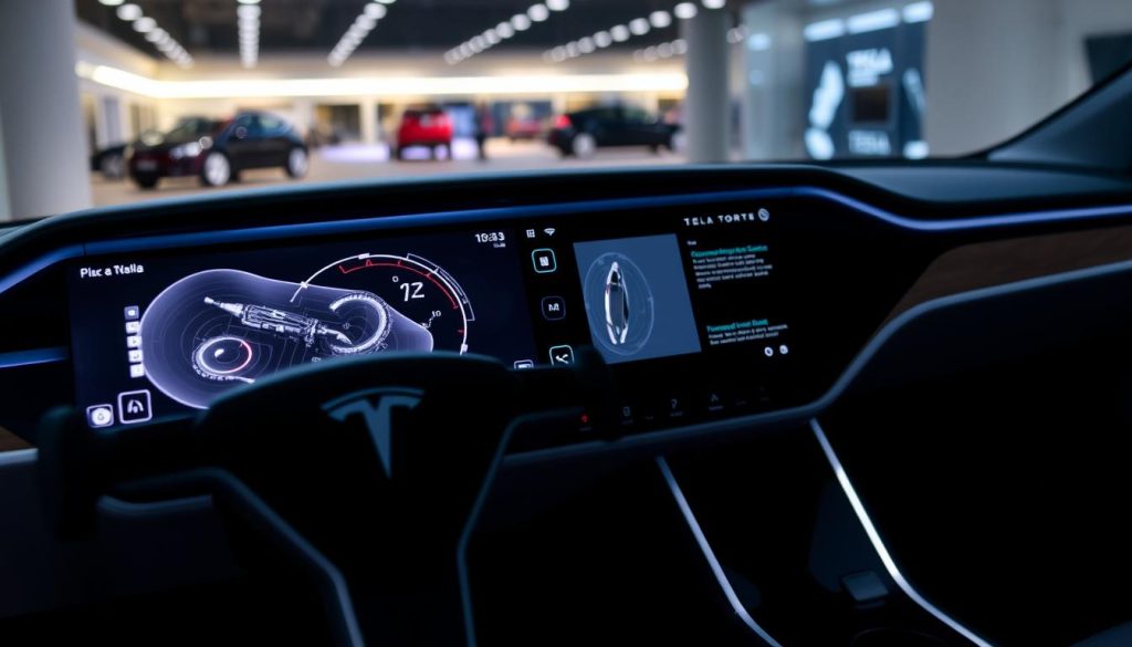 Tesla display system