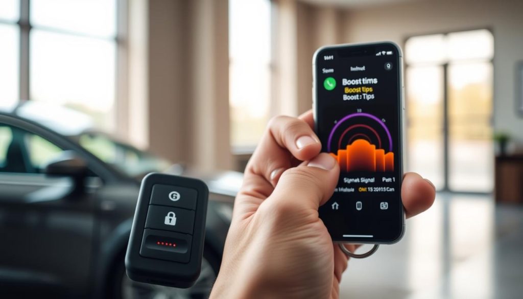 boost key fob signal