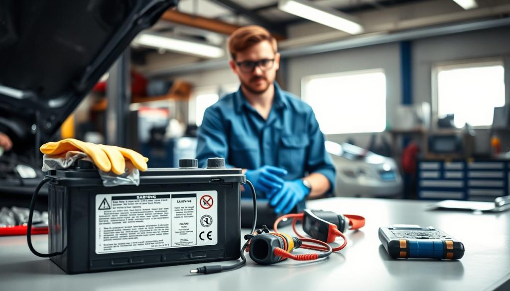 car battery safety precautions