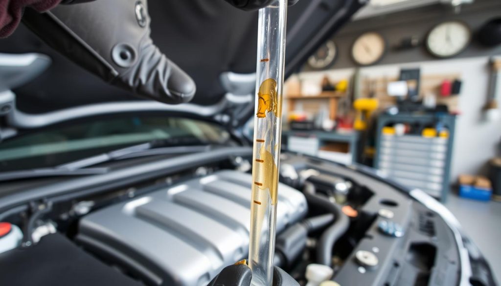 dipstick oil extraction