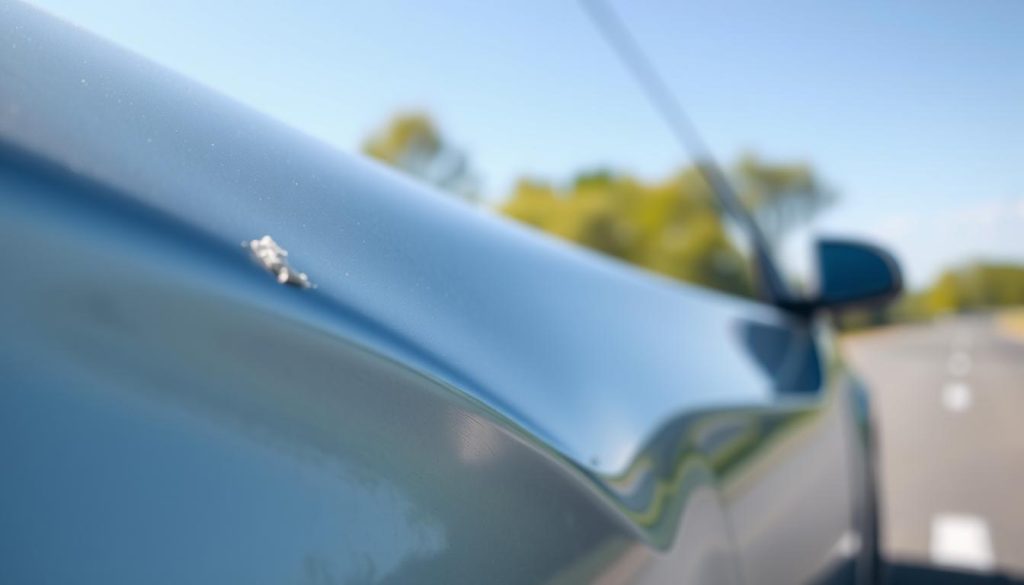 minor collision damage