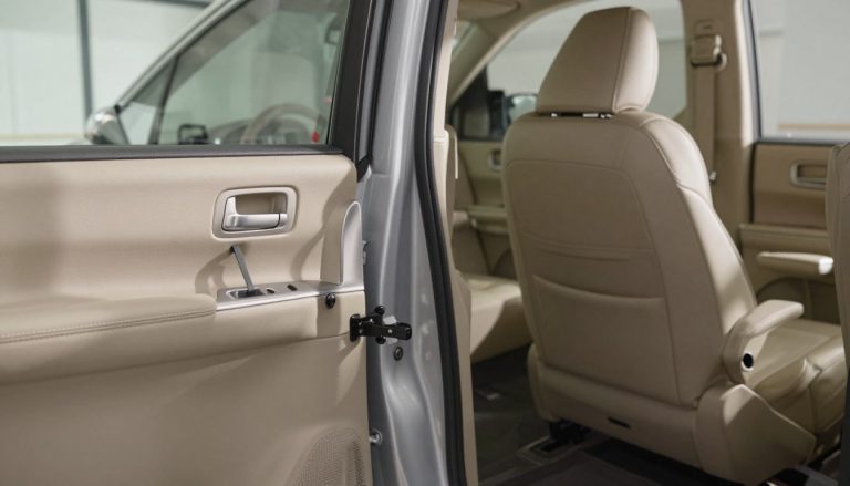 How To Open a Toyota Sienna Rear Door from Inside