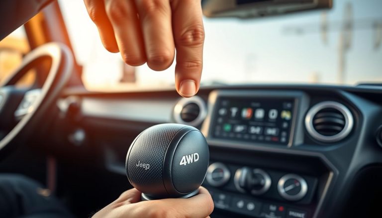 How to Shift Jeep Wrangler into 4Wd