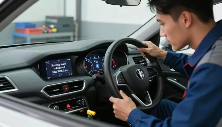 Steering Assist is Reduced Drive With Care Message [Solution & Resetting it]